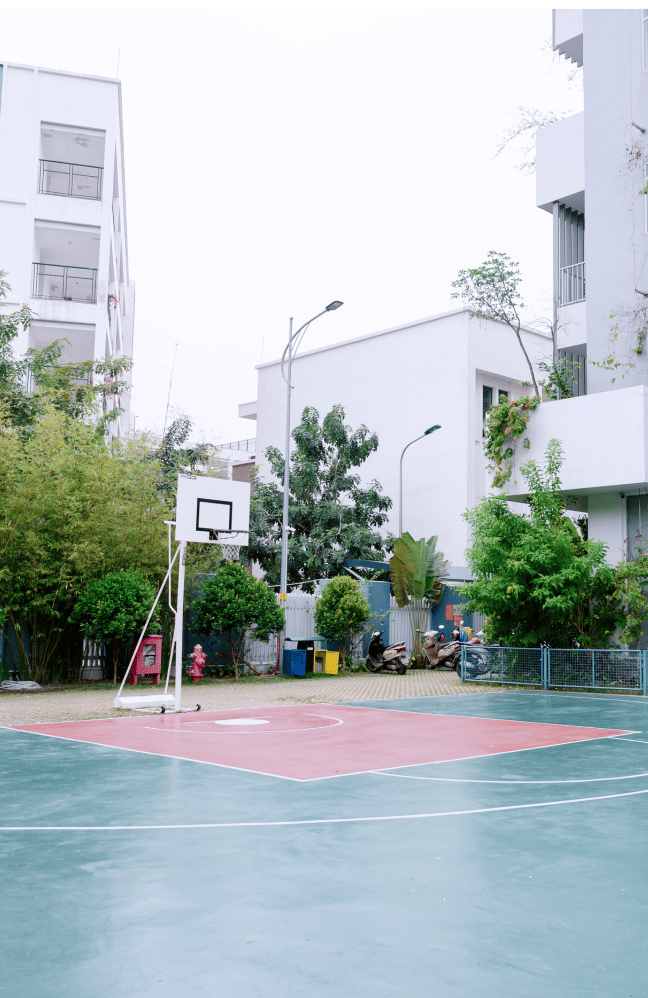 sân bóng rổ