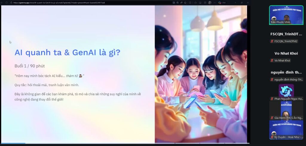 AI Explorers for Teens 