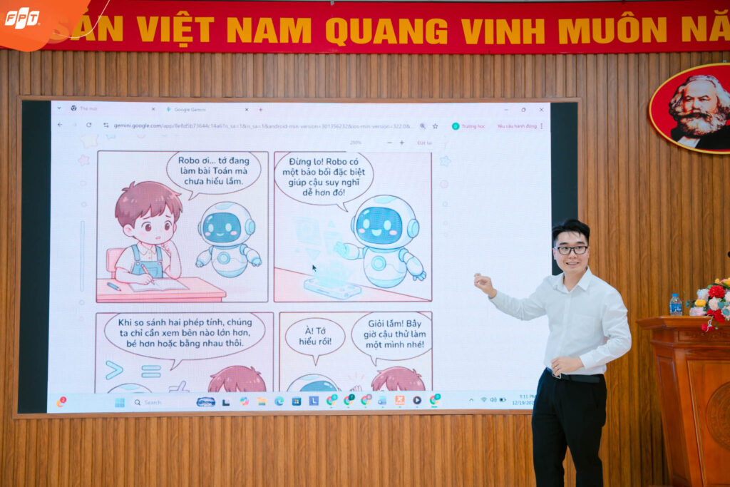 mô hình ứng dụng AI trong dạy học 