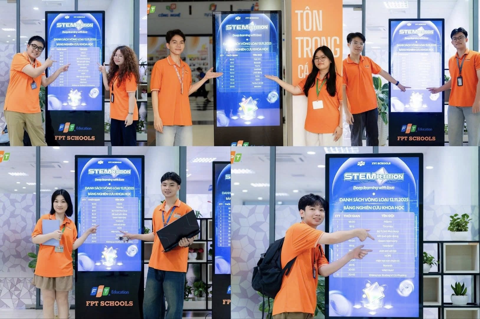 Học sinh Phổ thông FPT Cần Thơ nổi bật tại sân chơi nghiên cứu khoa học và công nghệ STEMPETITION 2025 | FPT Schools