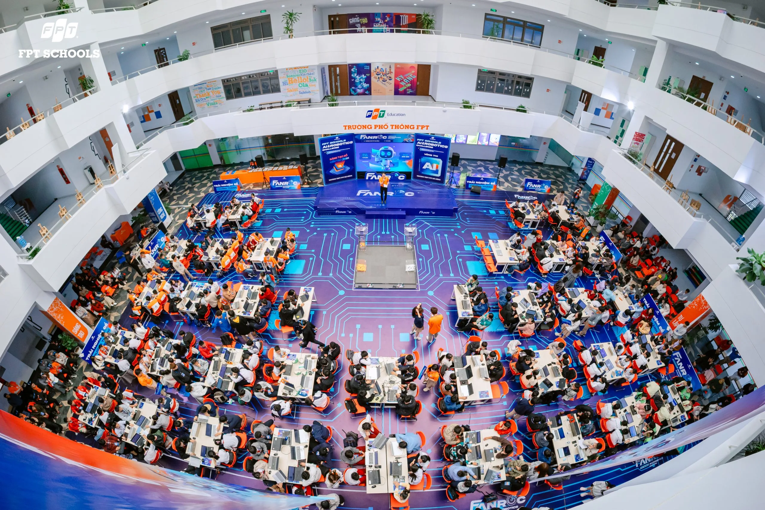 THPT FPT KHAI MẠC VÒNG AI CUỘC THI FANROC 2025–2026, QUY TỤ HƠN 500 GIÁO VIÊN VÀ HỌC SINH THCS TẠI ĐÀ NẴNG | FPT Schools