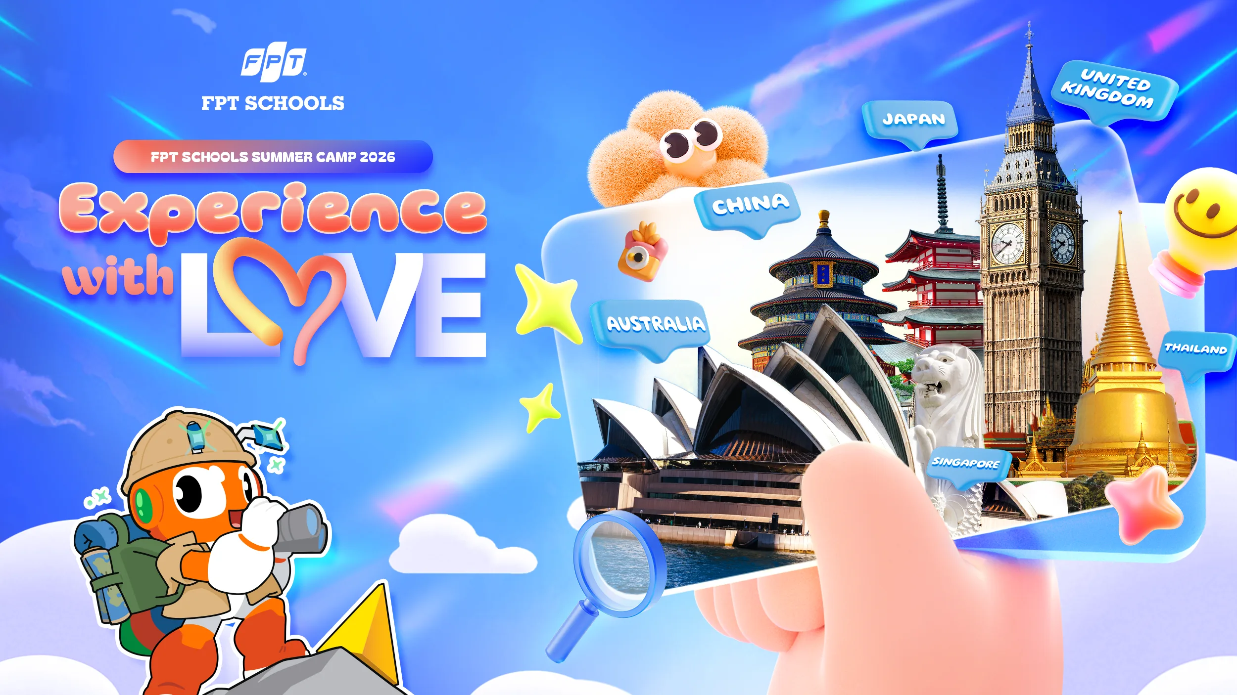 FPT Schools khởi động chuỗi trại hè quốc tế 2026 | FPT Schools