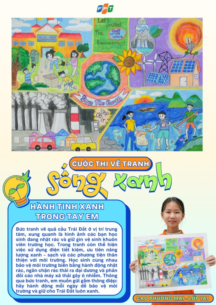 cuộc thi vẽ tranh “ Đan Mạch trong mắt em”