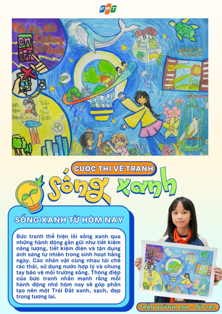 cuộc thi vẽ tranh “ Đan Mạch trong mắt em”