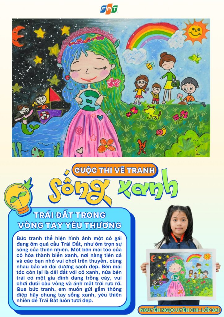 cuộc thi vẽ tranh “ Đan Mạch trong mắt em”