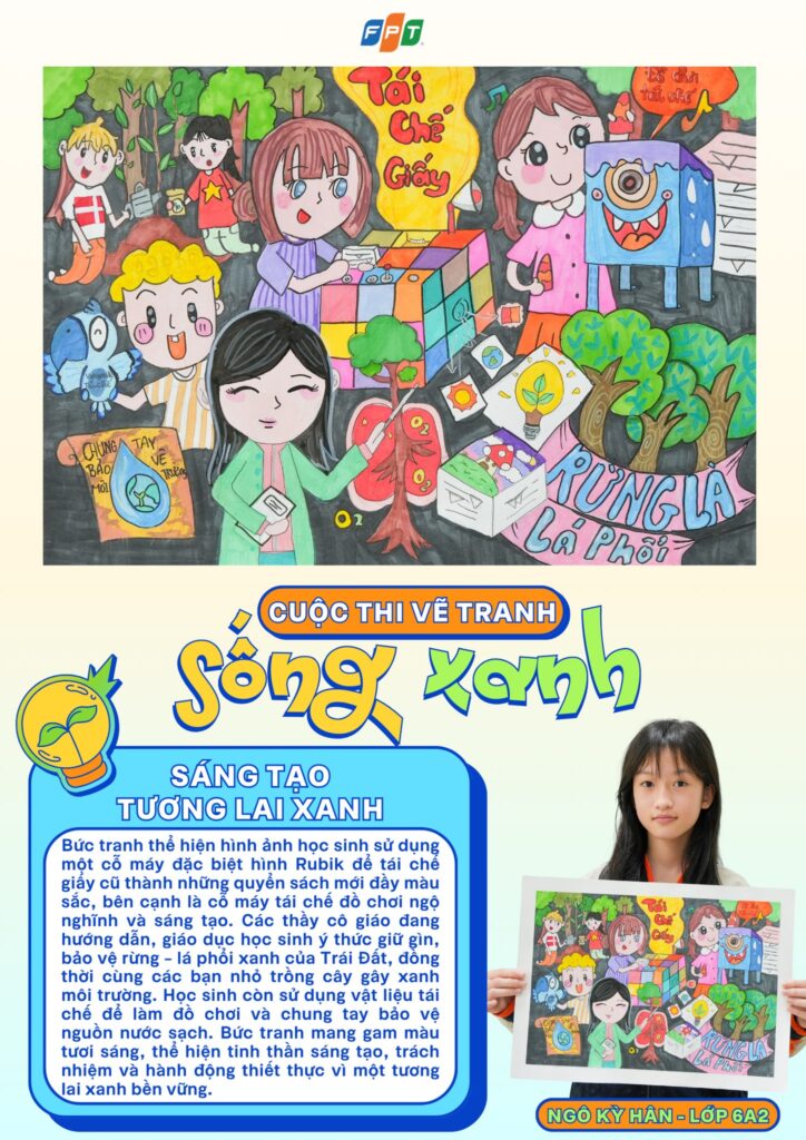 cuộc thi vẽ tranh “ Đan Mạch trong mắt em”