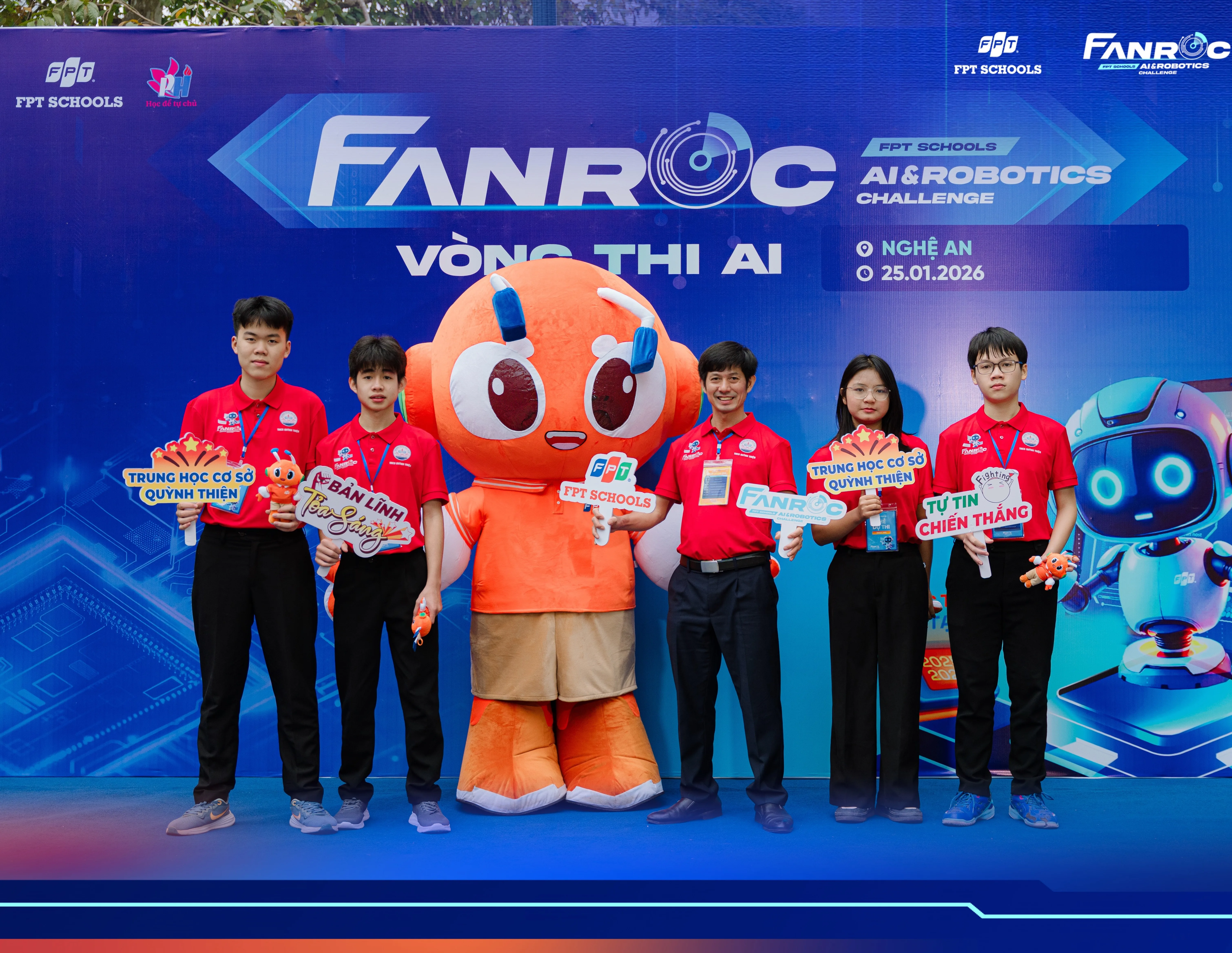 100 đội thi chinh phục thành công Vòng thi AI cấp cơ sở cuộc thi FPT Schools AI & Robotics Challenge cơ sở Nghệ An - FPT Education 100 đội thi chinh phục thành công Vòng thi AI cấp cơ sở cuộc thi FPT Schools AI & Robotics Challenge cơ sở Nghệ An | FPT Schools