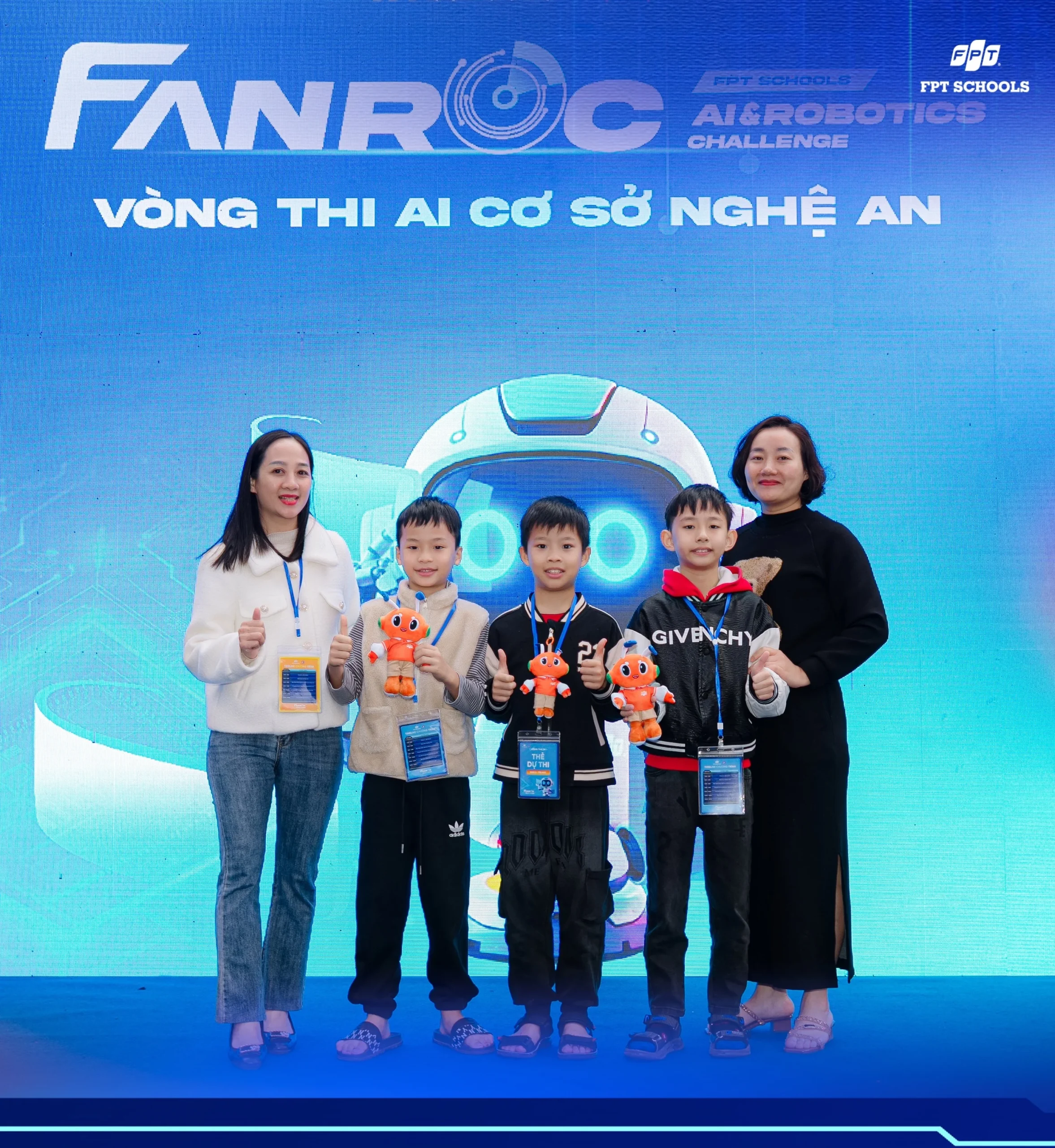 100 đội thi chinh phục thành công Vòng thi AI cấp cơ sở cuộc thi FPT Schools AI & Robotics Challenge cơ sở Nghệ An | FPT Schools