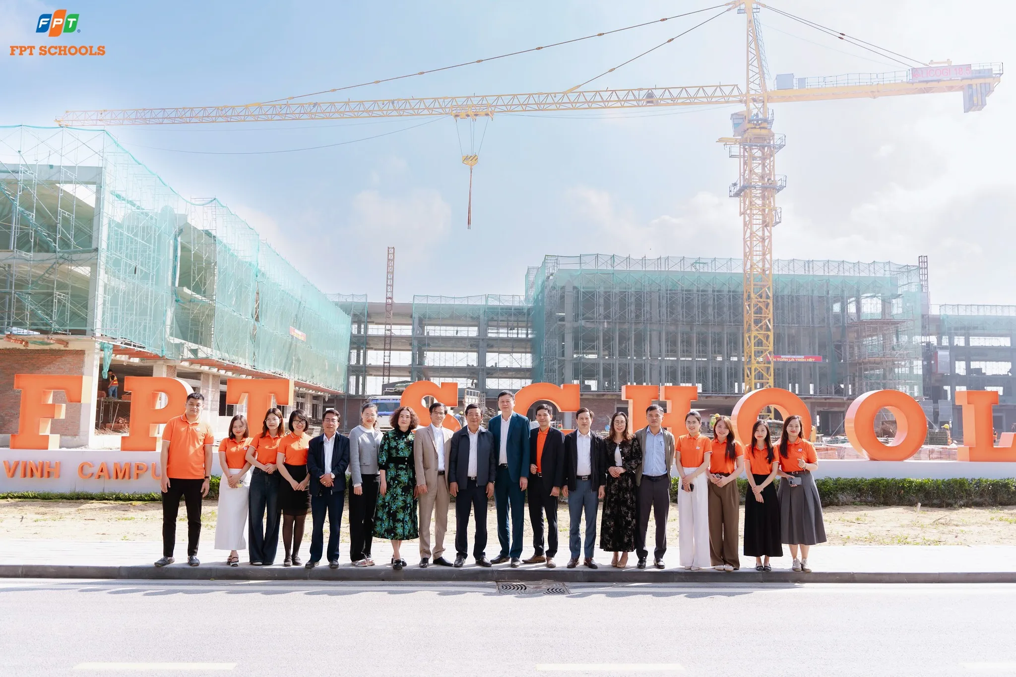 Dự án FPT School Vinh vinh dự đón tiếp đoàn khảo sát, thẩm định điều kiện thành lập trường | FPT Schools
