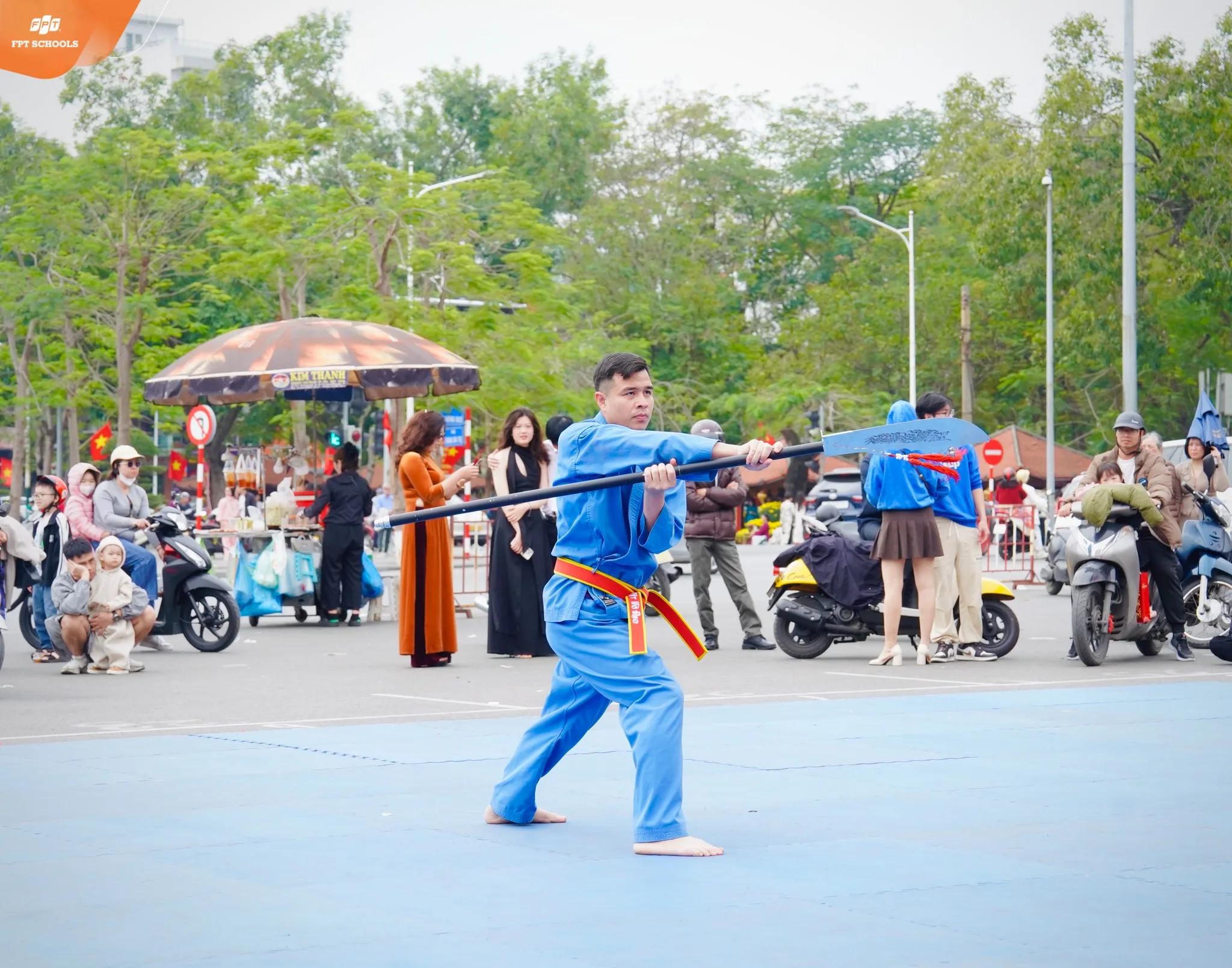 Học sinh FPT School Hải Phòng tự hào biểu diễn Vovinam mừng Đảng, mừng xuân Bính Ngọ 2026 | FPT Schools