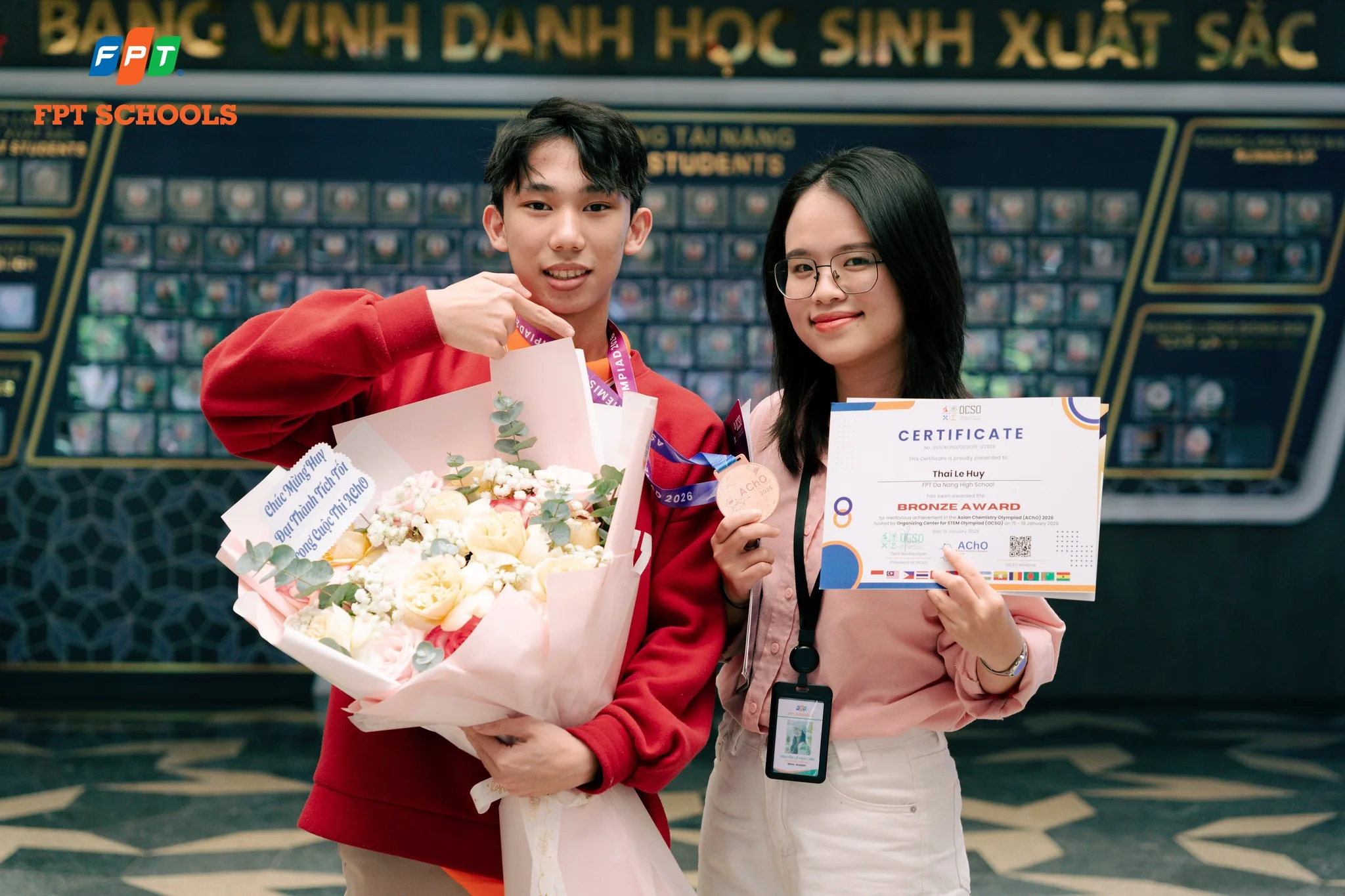  FPT Schools ghi dấu ấn tại Olympic Hóa học châu Á