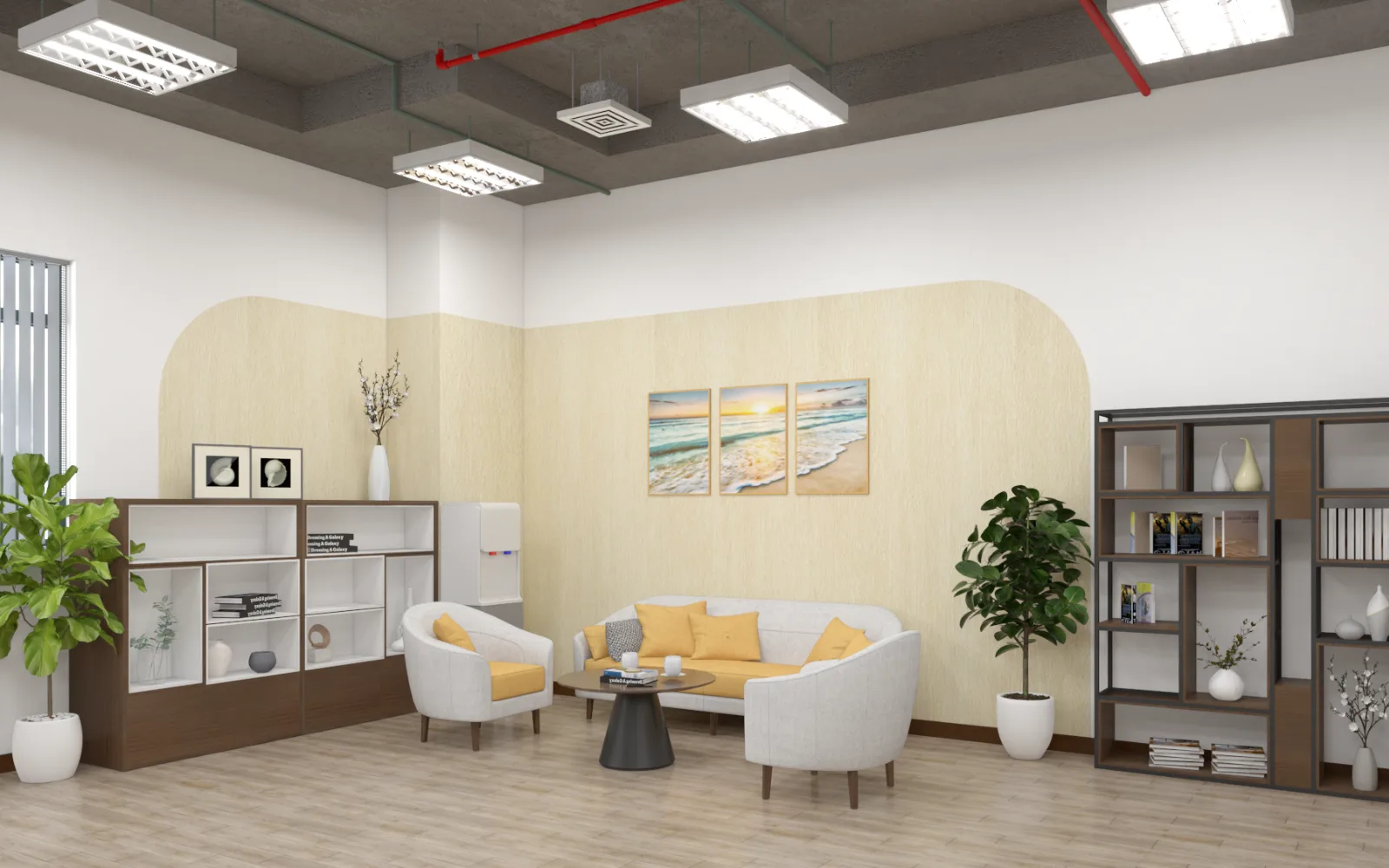 Khám phá cơ sở vật chất tại FPT School Millennia Nam Sài Gòn - FPT Education Thiết kế phòng tâm lý, nơi học sinh được lắng nghe, nhằm hỗ trợ kịp thời về tâm sinh lý