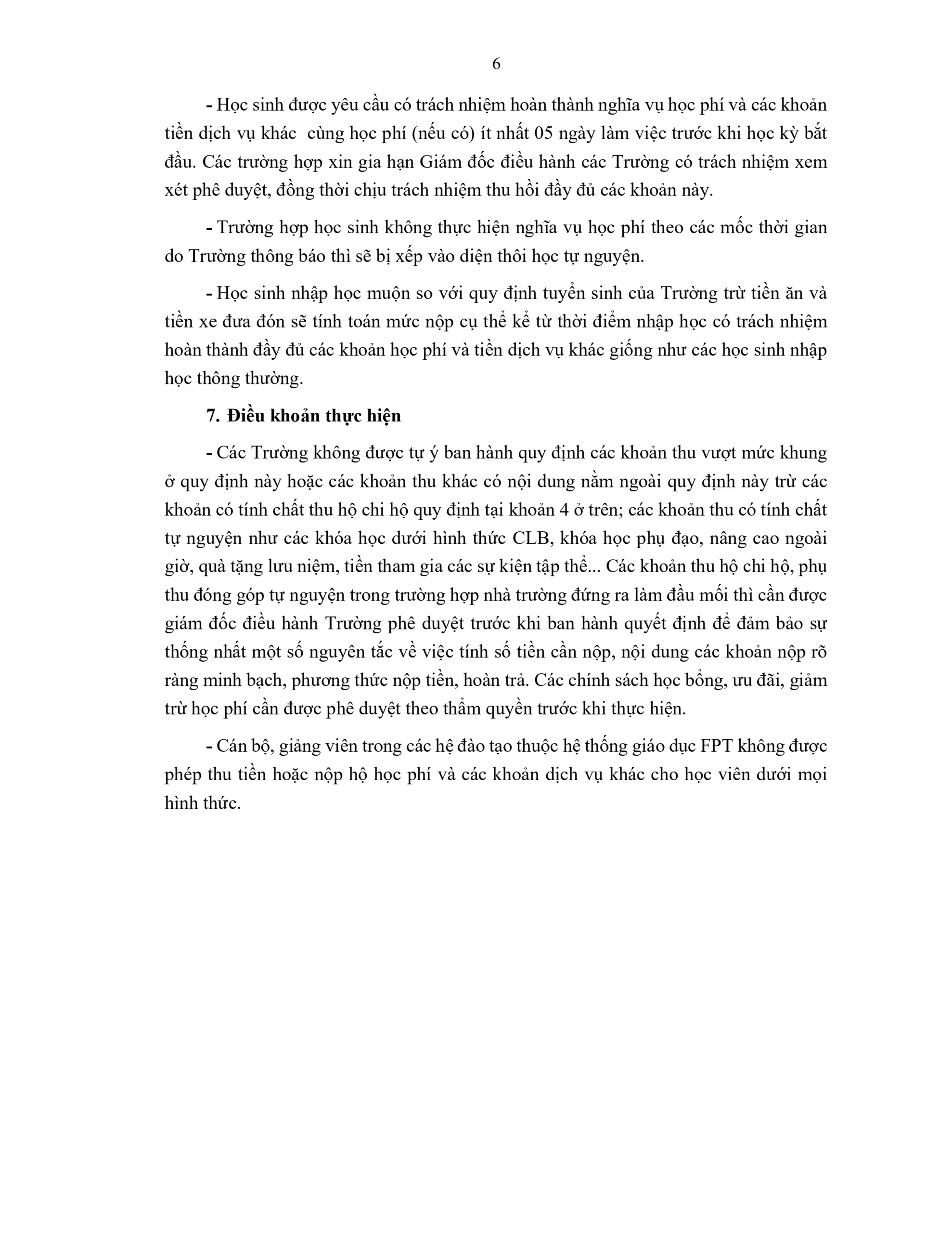 Quy định tài chính năm học 2026 – 2027 cho học sinh khối Phổ thông thuộc Hệ thống giáo dục FPT | FPT Schools