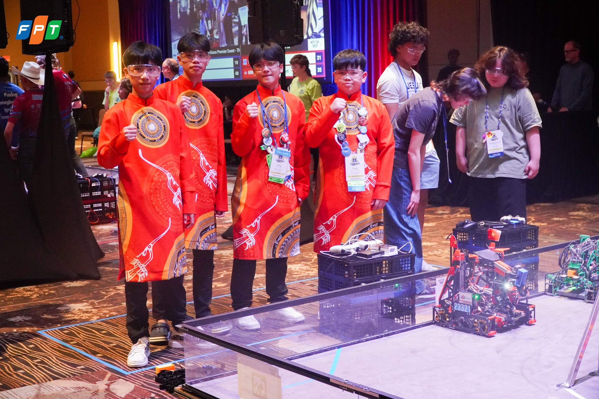 FPT School Đà Nẵng tự hào ghi dấu ấn tại FIRST Tech Challenge Michiana Premier Event 2025 | FPT Schools