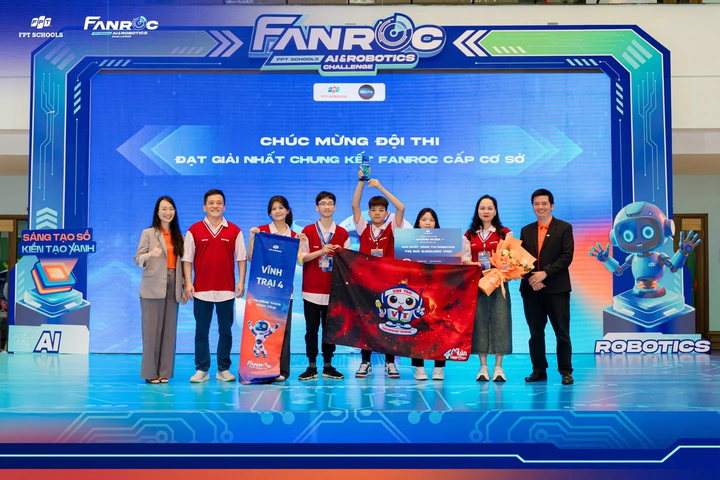 Vòng Chung kết FAnRoC 2025 – 2026 cấp cơ sở: Nơi học sinh thắp lửa đam mê AI và Robotics - FPT Education Vòng Chung kết FAnRoC 2025 – 2026 cấp cơ sở: Nơi học sinh thắp lửa đam mê AI và Robotics | FPT Schools