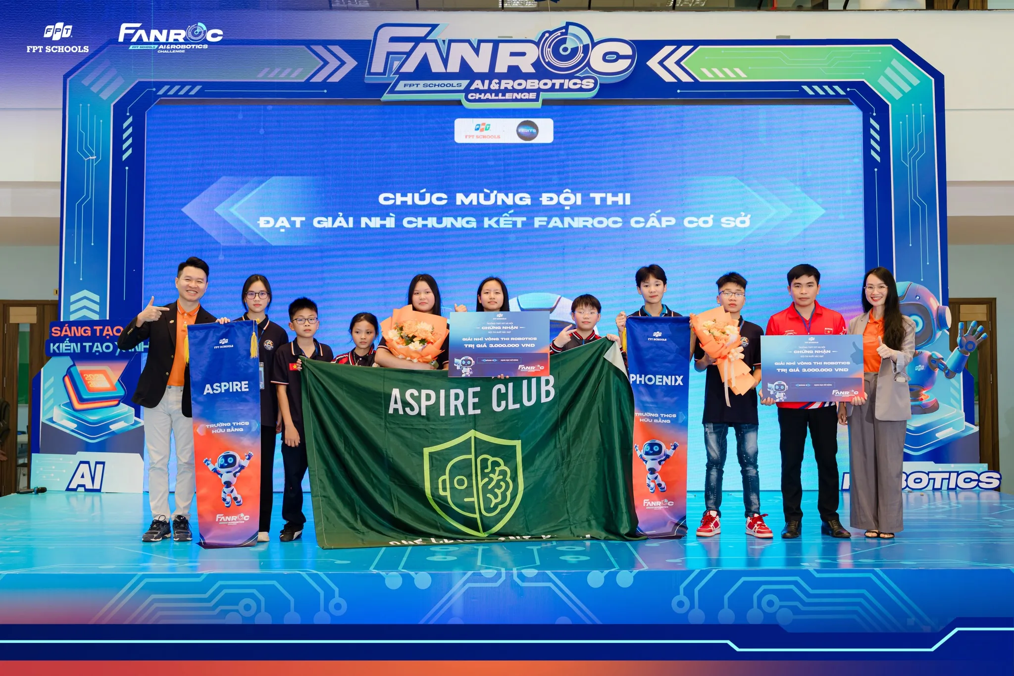 Vòng Chung kết FAnRoC 2025 – 2026 cấp cơ sở: Nơi học sinh thắp lửa đam mê AI và Robotics - FPT Education Vòng Chung kết FAnRoC 2025 – 2026 cấp cơ sở: Nơi học sinh thắp lửa đam mê AI và Robotics | FPT Schools