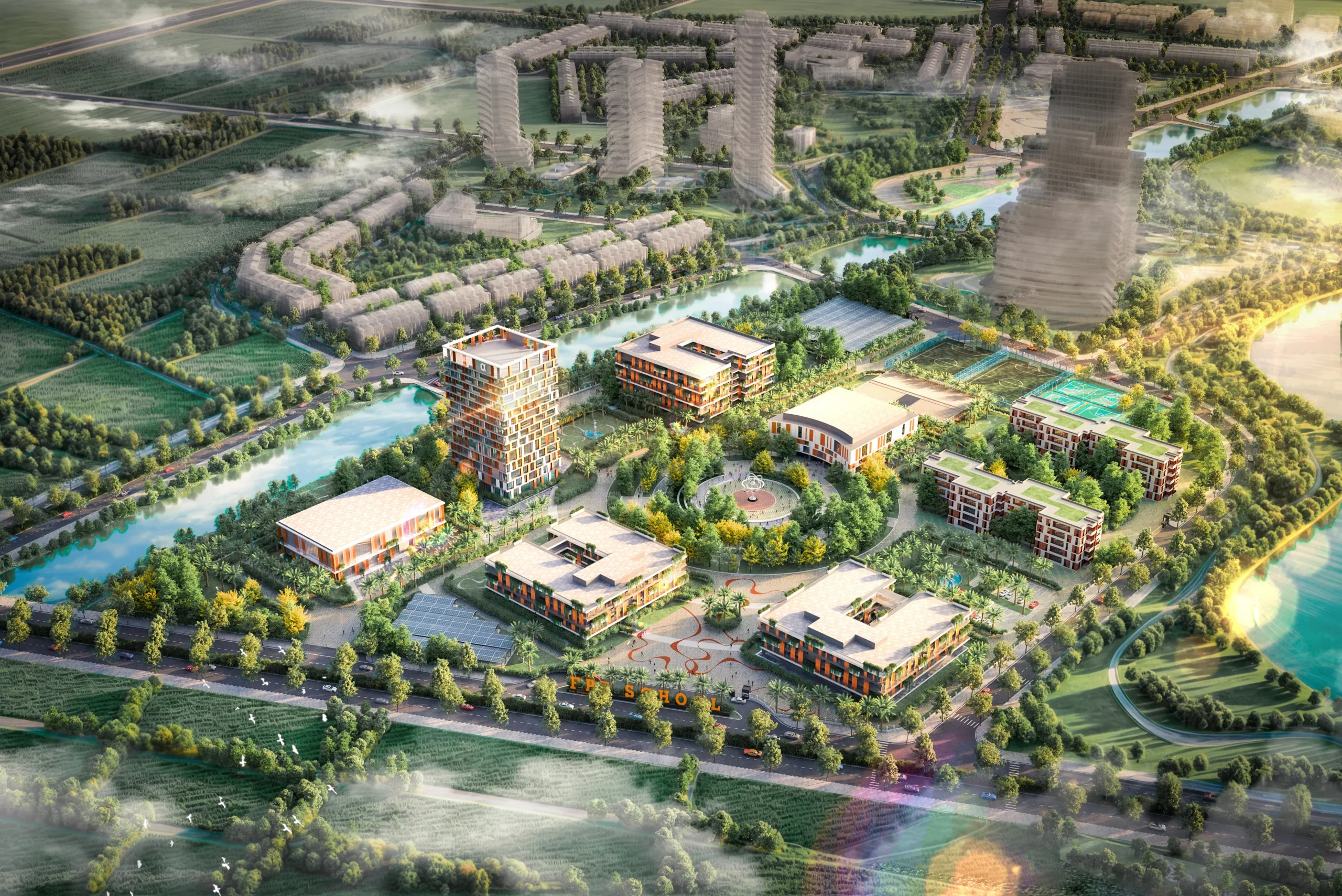 Khởi công tổ hợp giáo dục 5.800 HSSV, FPT góp phần phát triển nhân lực chất lượng cao | FPT Schools