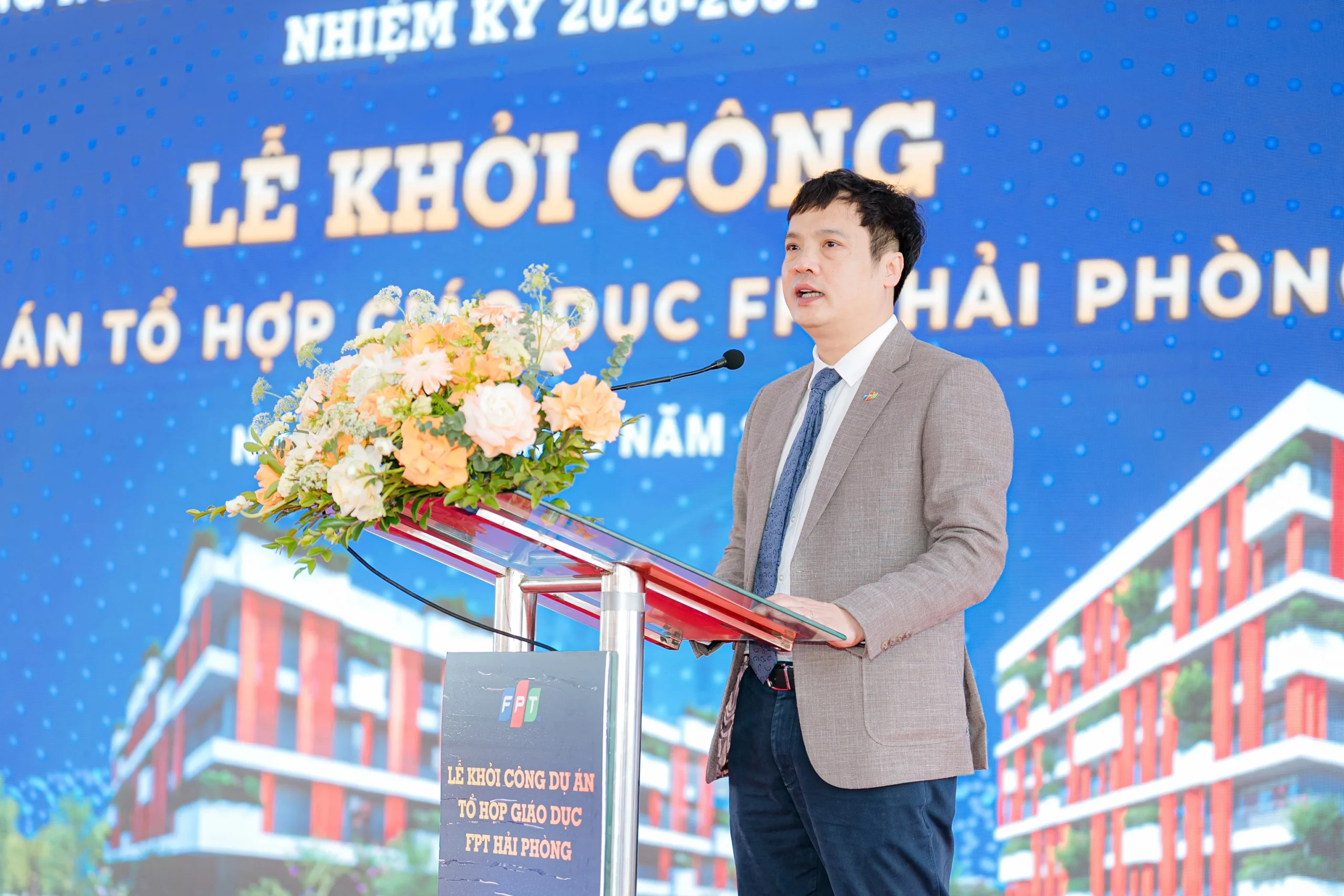 Khởi công tổ hợp giáo dục 5.800 HSSV, FPT góp phần phát triển nhân lực chất lượng cao | FPT Schools