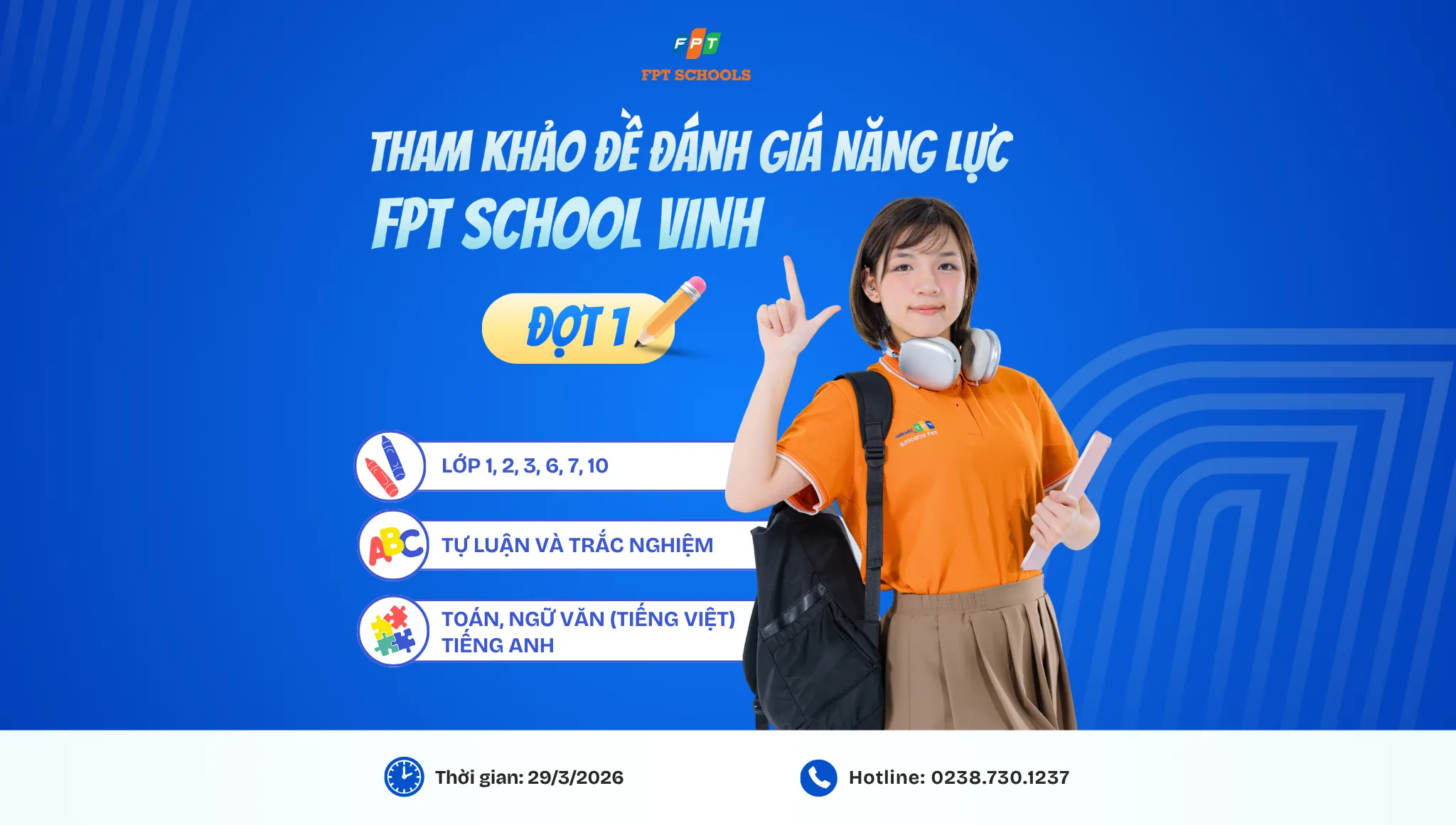 THAM KHẢO ĐỀ ĐÁNH GIÁ NĂNG LỰC ĐẦU VÀO | FPT Schools