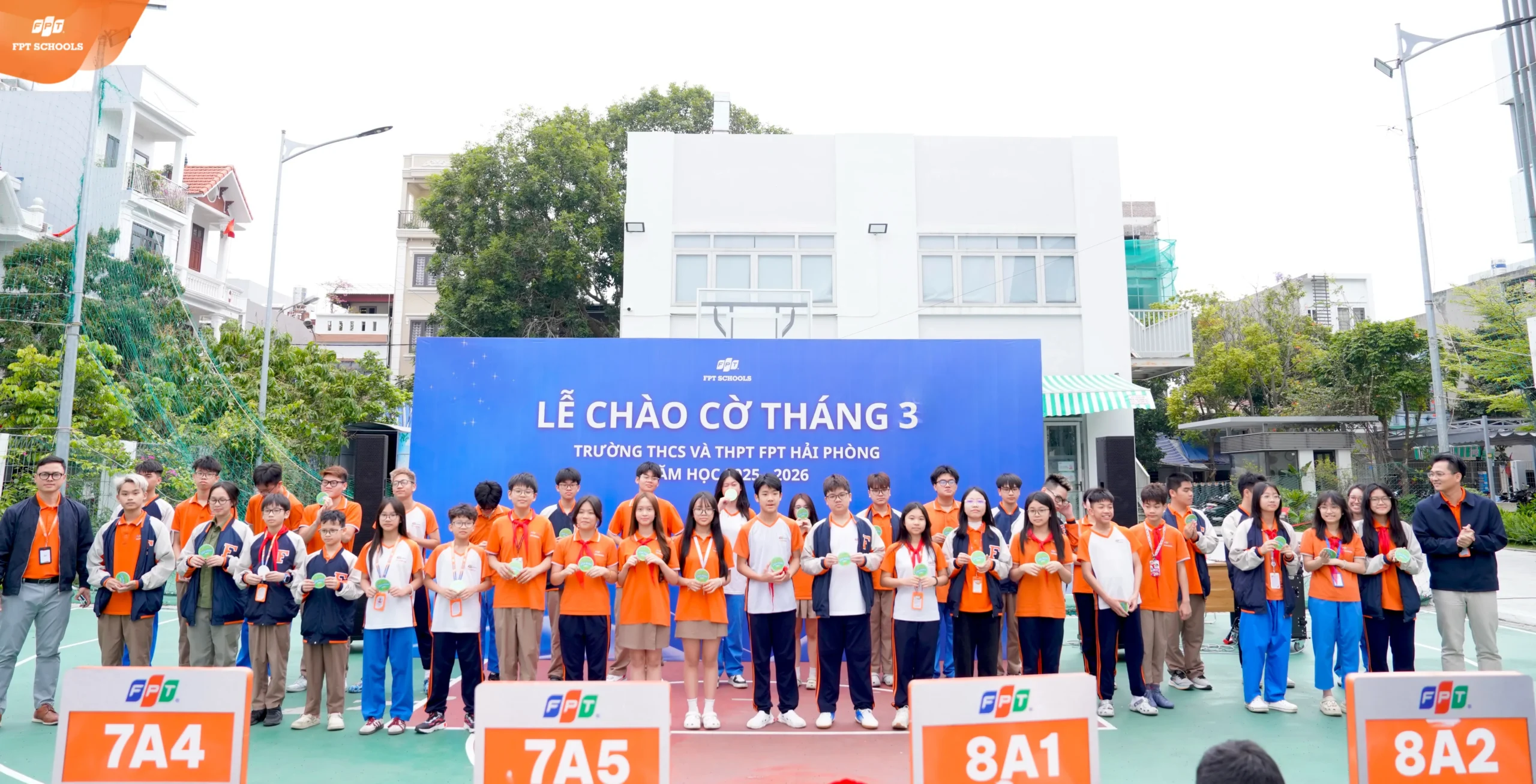 Lễ chào cờ tháng 3 - Khởi động tháng mới rực rỡ tại FPT School Hải Phòng - FPT Education Lễ chào cờ tháng 3 - Khởi động tháng mới rực rỡ tại FPT School Hải Phòng | FPT Schools