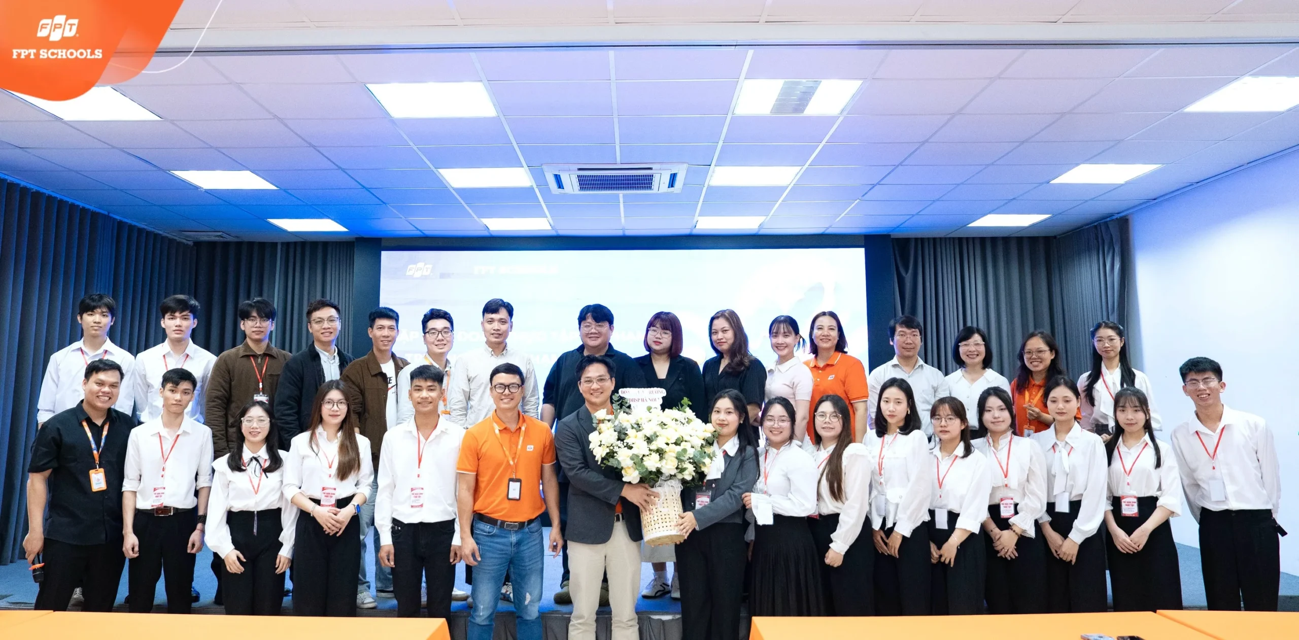 FPT School Hải Phòng chào đón đoàn sinh viên thực tập Trường Đại học Sư phạm Hà Nội 2 | FPT Schools
