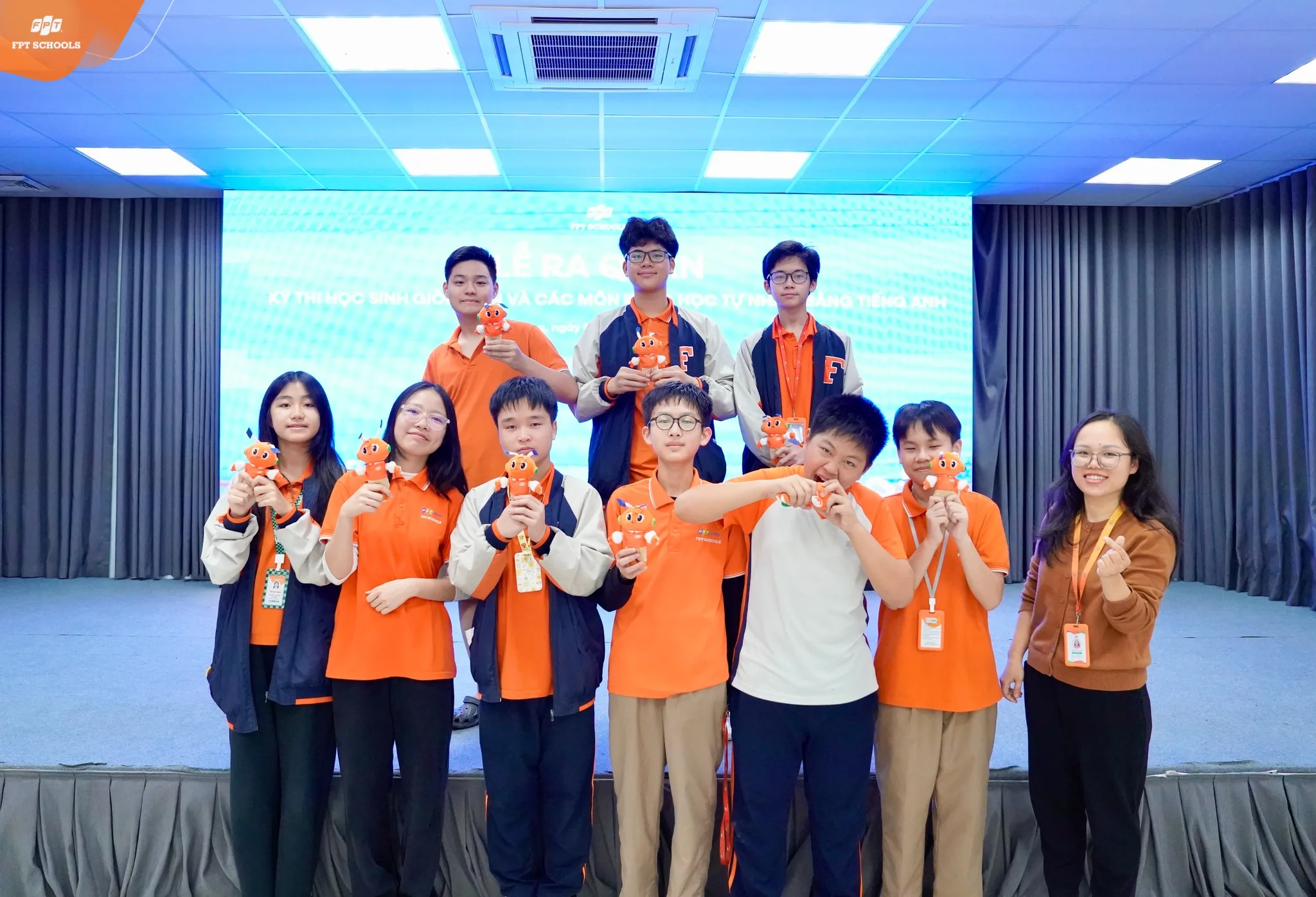 FPT School Hải Phòng sẵn sàng chinh phục Kỳ thi Học sinh giỏi Khoa học Tự nhiên và Toán bằng tiếng Anh - FPT Education FPT School Hải Phòng sẵn sàng chinh phục Kỳ thi Học sinh giỏi Khoa học Tự nhiên và Toán bằng tiếng Anh | FPT Schools