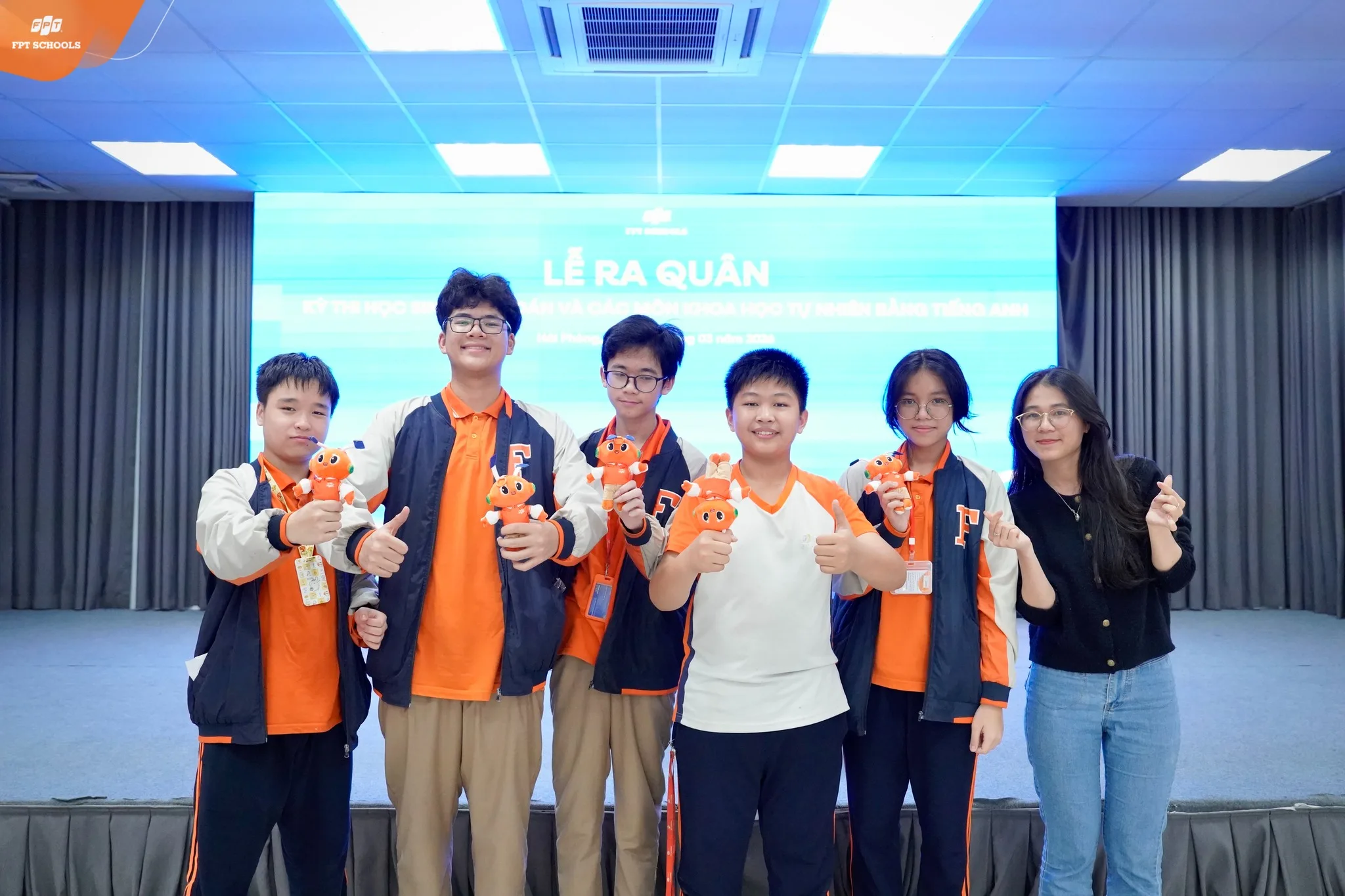 FPT School Hải Phòng sẵn sàng chinh phục Kỳ thi Học sinh giỏi Khoa học Tự nhiên và Toán bằng tiếng Anh - FPT Education FPT School Hải Phòng sẵn sàng chinh phục Kỳ thi Học sinh giỏi Khoa học Tự nhiên và Toán bằng tiếng Anh | FPT Schools