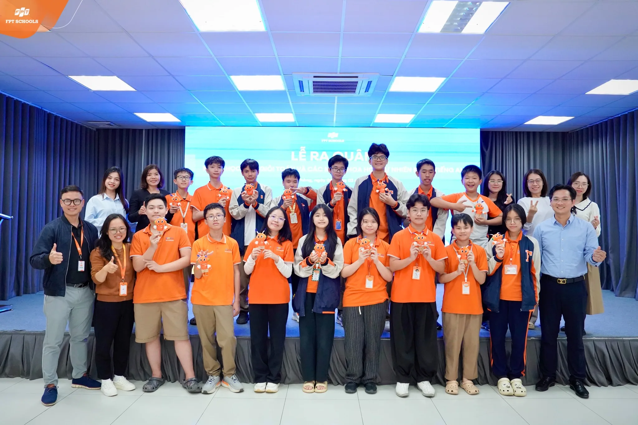 FPT School Hải Phòng sẵn sàng chinh phục Kỳ thi Học sinh giỏi Khoa học Tự nhiên và Toán bằng tiếng Anh | FPT Schools