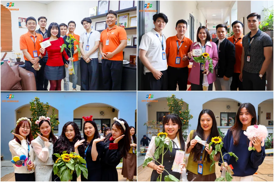 "You are my sunshine": Món quà ấm áp dành tặng các cô giáo nhân ngày 8/3 FPT Schools Cầu Giấy | FPT Schools