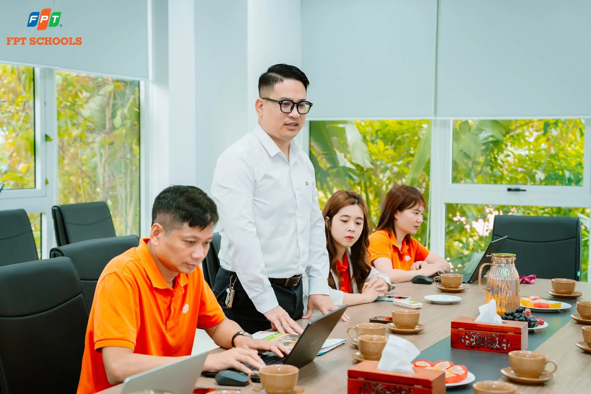 FPT School Hà Nam đón đoàn kiểm tra Sở GD&ĐT Ninh Bình: Sẵn sàng cho năm học 2026–2027 - FPT Education FPT School Hà Nam đón đoàn kiểm tra Sở GD&ĐT Ninh Bình: Sẵn sàng cho năm học 2026–2027 | FPT Schools