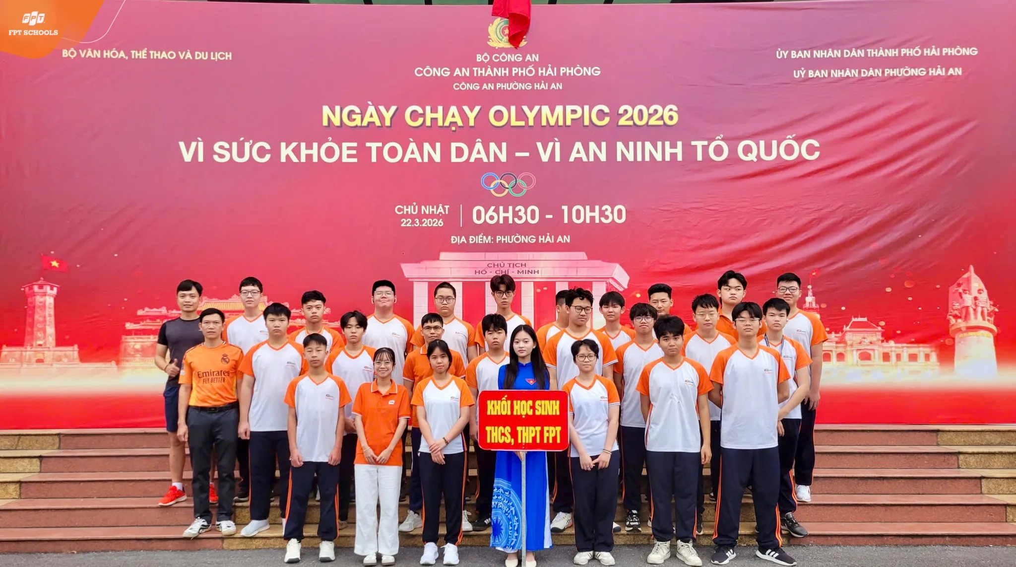 Học sinh FPT School Hải Phòng hòa nhịp Ngày chạy Olympic – Khỏe để bứt phá | FPT Schools