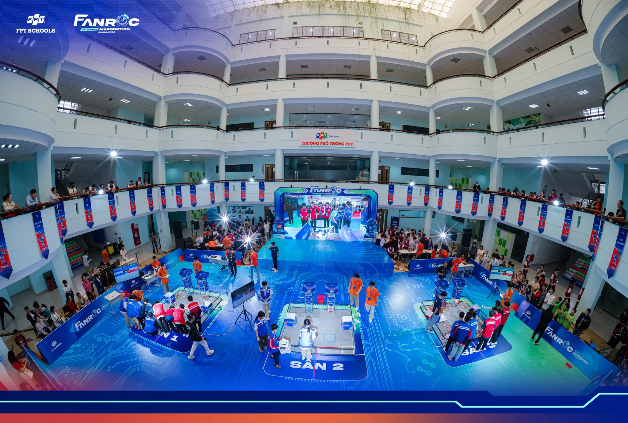 Vòng Chung kết FAnRoC 2025 – 2026 cấp cơ sở: Nơi học sinh thắp lửa đam mê AI và Robotics - FPT Education Vòng Chung kết FAnRoC 2025 – 2026 cấp cơ sở: Nơi học sinh thắp lửa đam mê AI và Robotics | FPT Schools