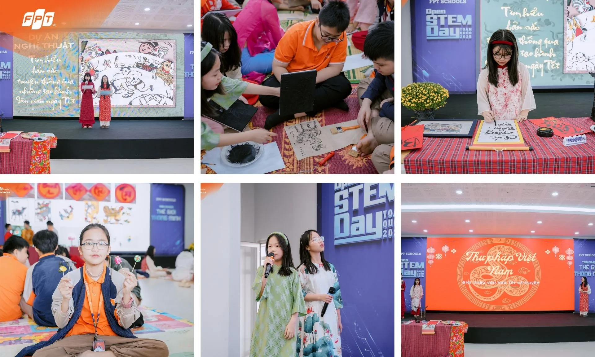 Văn Hóa Tết Qua Nghệ Thuật Dân Gian Tại FPT School Thanh Hoá | FPT Schools
