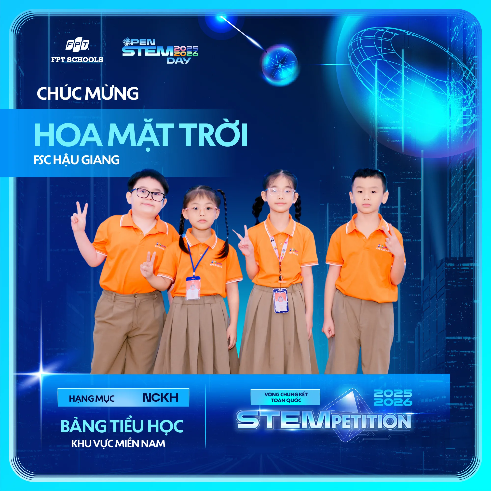 Chúc mừng các đội thi miền Nam xuất sắc bước vào Chung kết toàn quốc STEMPETITION 2025–2026 | FPT Schools