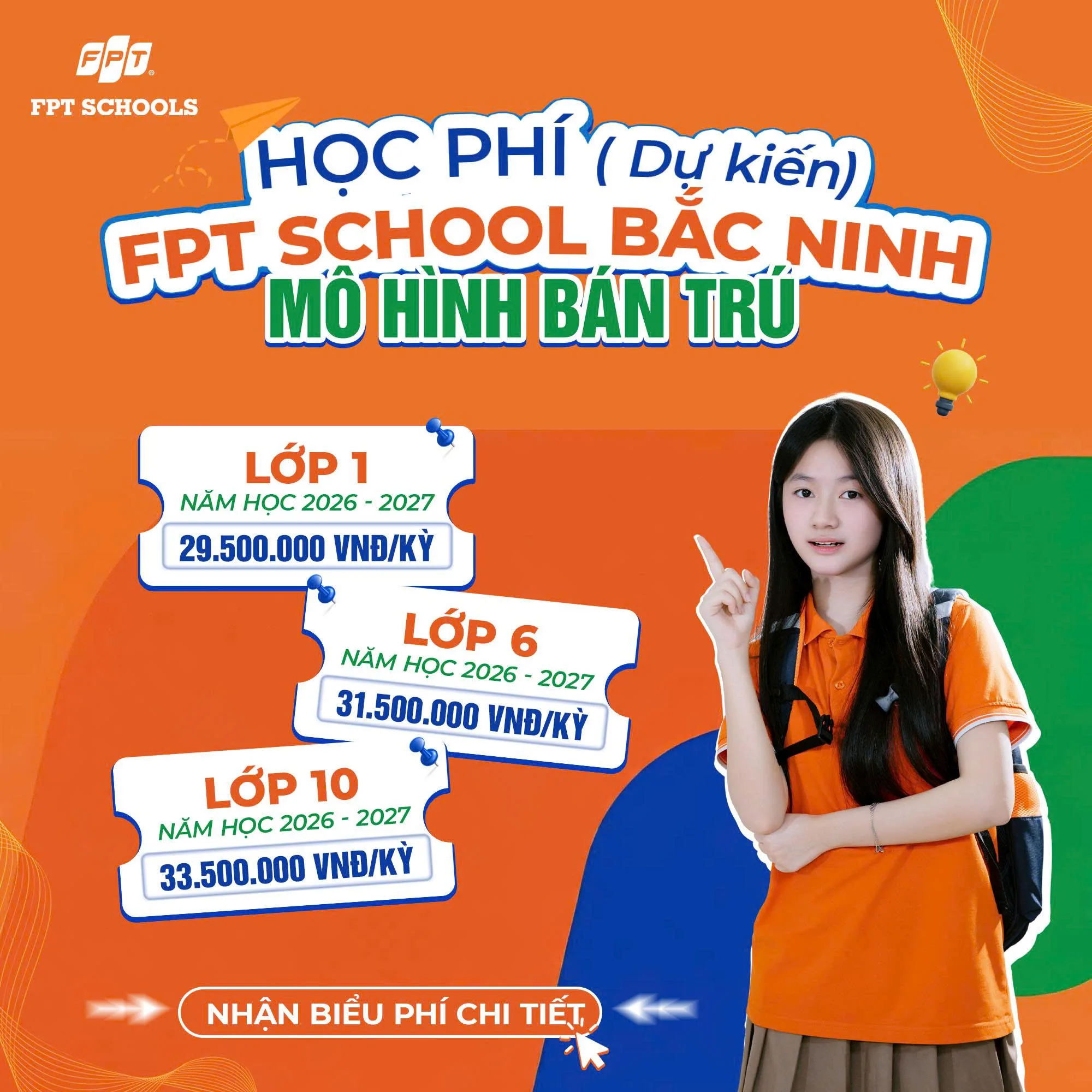 học phí fpt school Bắc Ninh