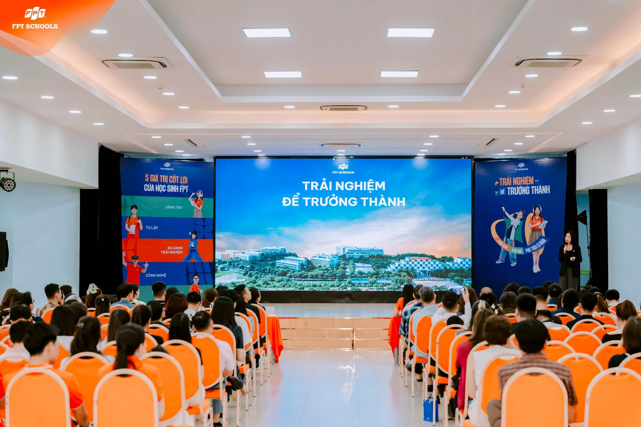 OPEN TALK – 360° FSCHOOL: HÀNH TRÌNH KHÁM PHÁ MÔI TRƯỜNG HỌC TẬP TOÀN DIỆN TẠI TRƯỜNG THPT FPT HÀ NỘI | FPT Schools