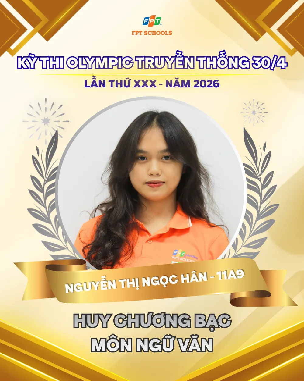THPT FPT ĐÀ NẴNG NÂNG CAO THÀNH TÍCH VỚI 16 HUY CHƯƠNG TẠI OLYMPIC TRUYỀN THỐNG 30/4 LẦN THỨ XXX – 2026 | FPT Schools