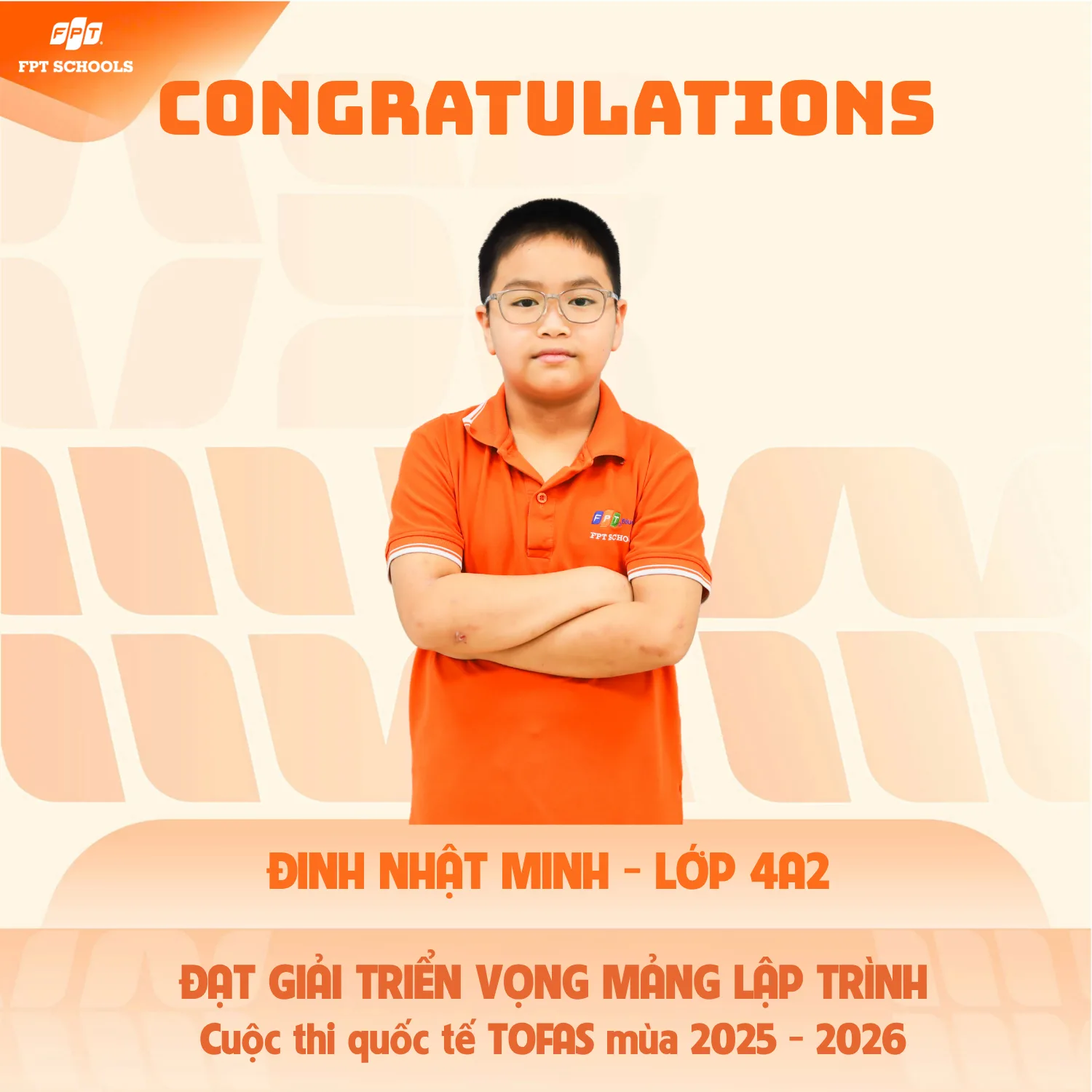 "Cơn mưa" giải thưởng của học sinh FPT School Cầu Giấy trong cuộc thi quốc tế TOFAS mùa 2025 - 2026 | FPT Schools