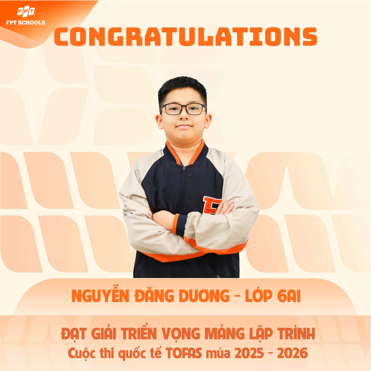 "Cơn mưa" giải thưởng của học sinh FPT School Cầu Giấy trong cuộc thi quốc tế TOFAS mùa 2025 - 2026 | FPT Schools