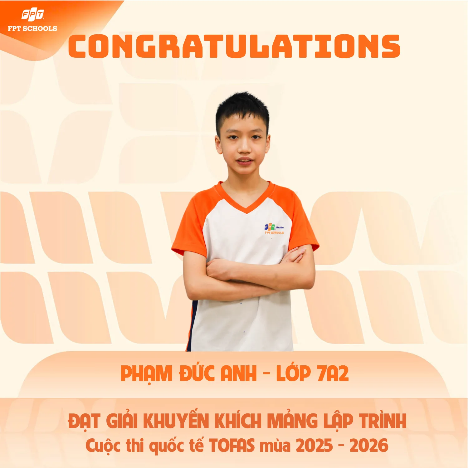 "Cơn mưa" giải thưởng của học sinh FPT School Cầu Giấy trong cuộc thi quốc tế TOFAS mùa 2025 - 2026 | FPT Schools