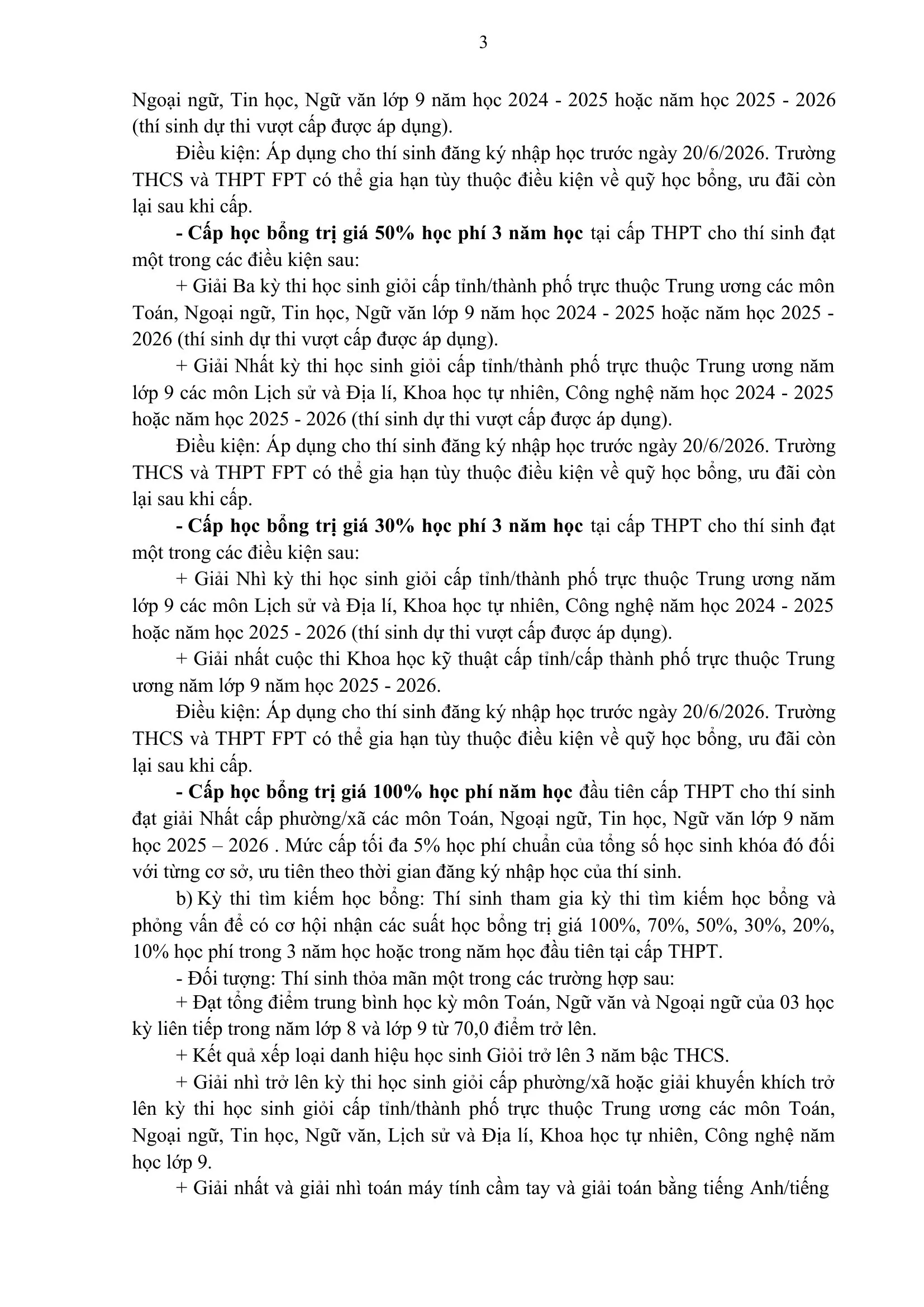 FPT School Hải Phòng công bố Quyết định Về việc ban hành Quy định học bổng và Chế độ ưu đãi học phí | FPT Schools