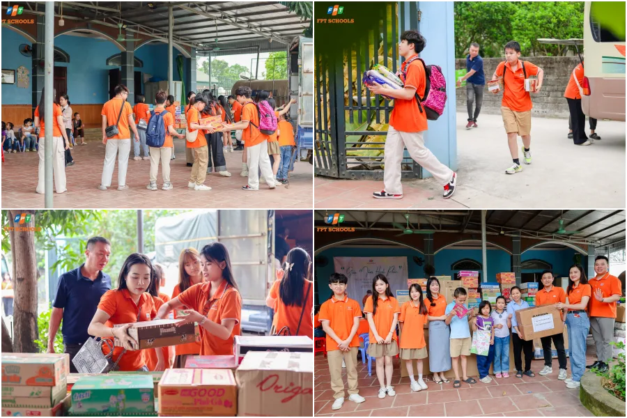 Gần 130 triệu đồng được học sinh nhà FPT School Cầu Giấy gây quỹ, cùng lan tỏa yêu thương đến Mái ấm Thánh Tâm | FPT Schools