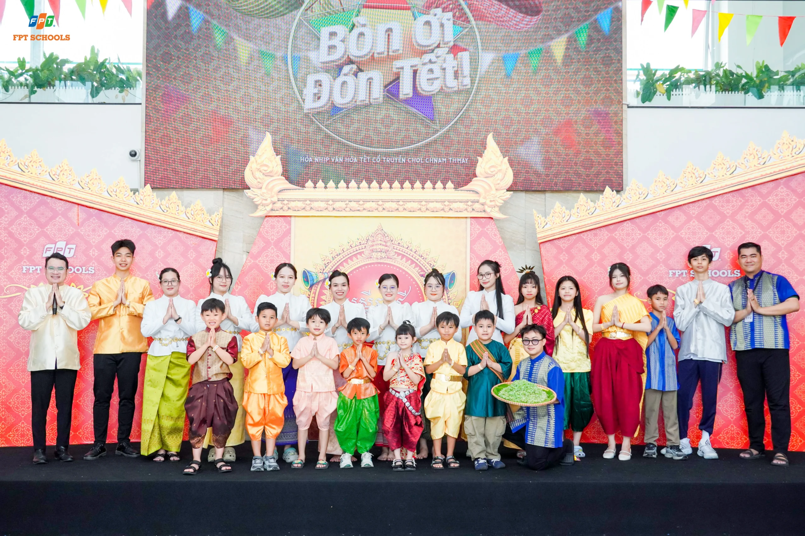 Bòn ơi! Đón Tết – FSchoolers trải nghiệm Tết Chôl Chnăm Thmây đậm sắc màu văn hóa Khmer | FPT Schools