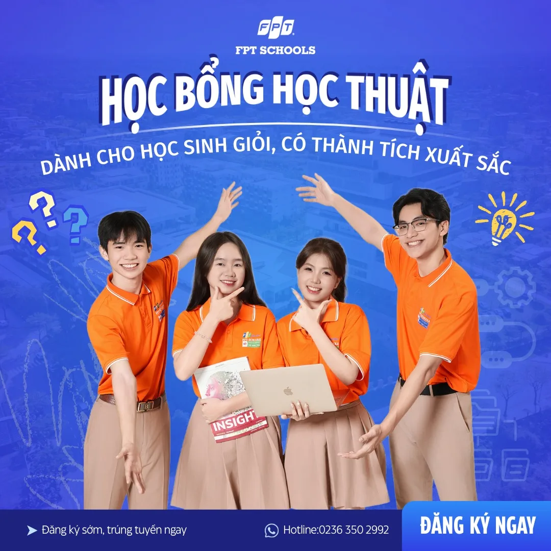 QUỸ HỌC BỔNG HƠN 13 TỶ ĐỒNG TẠI THPT FPT ĐÀ NẴNG SẼ DÀNH CHO AI? | FPT Schools