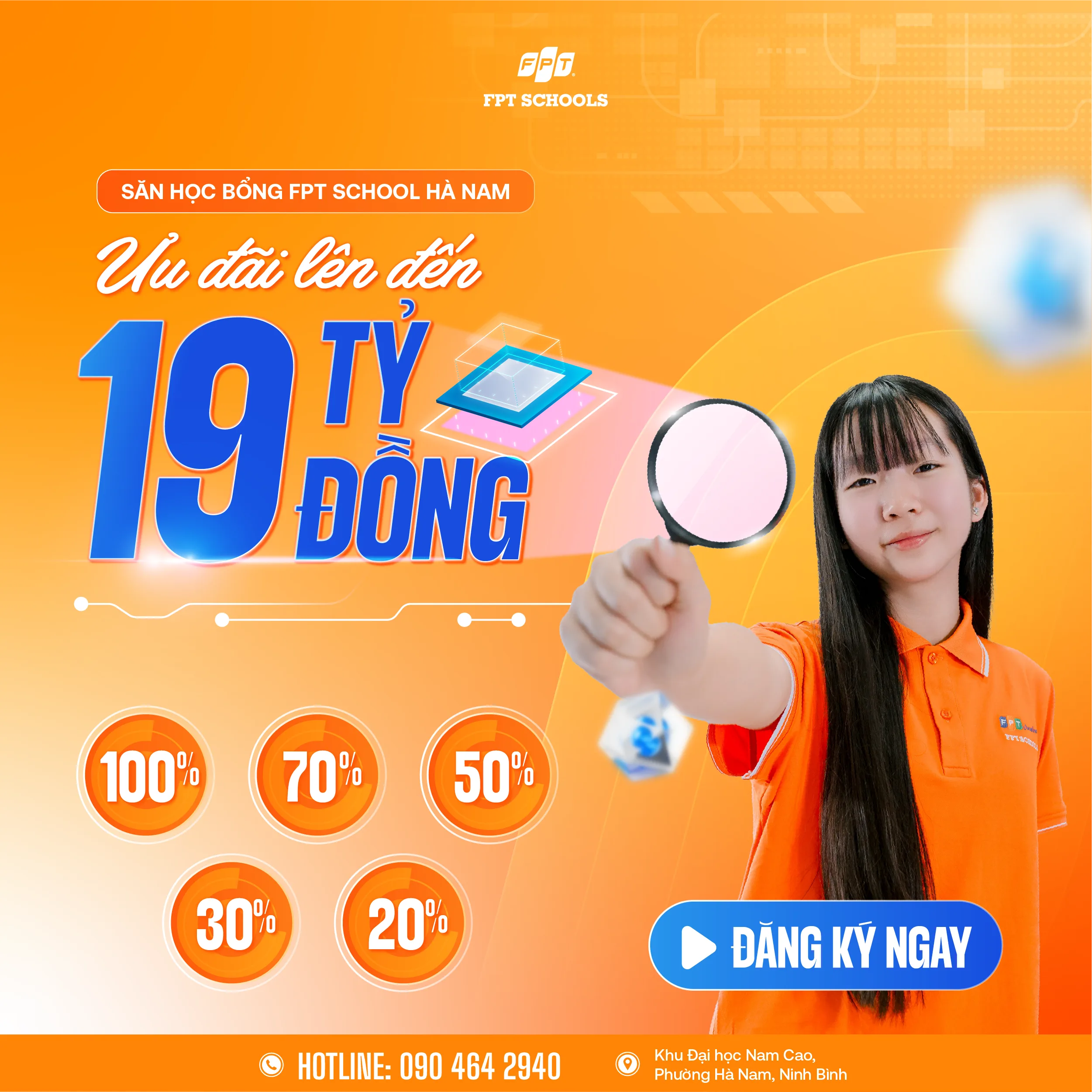 FPT School Hà Nam tung quỹ học bổng lên đến 19 tỷ đồng năm học 2026–2027 | FPT Schools