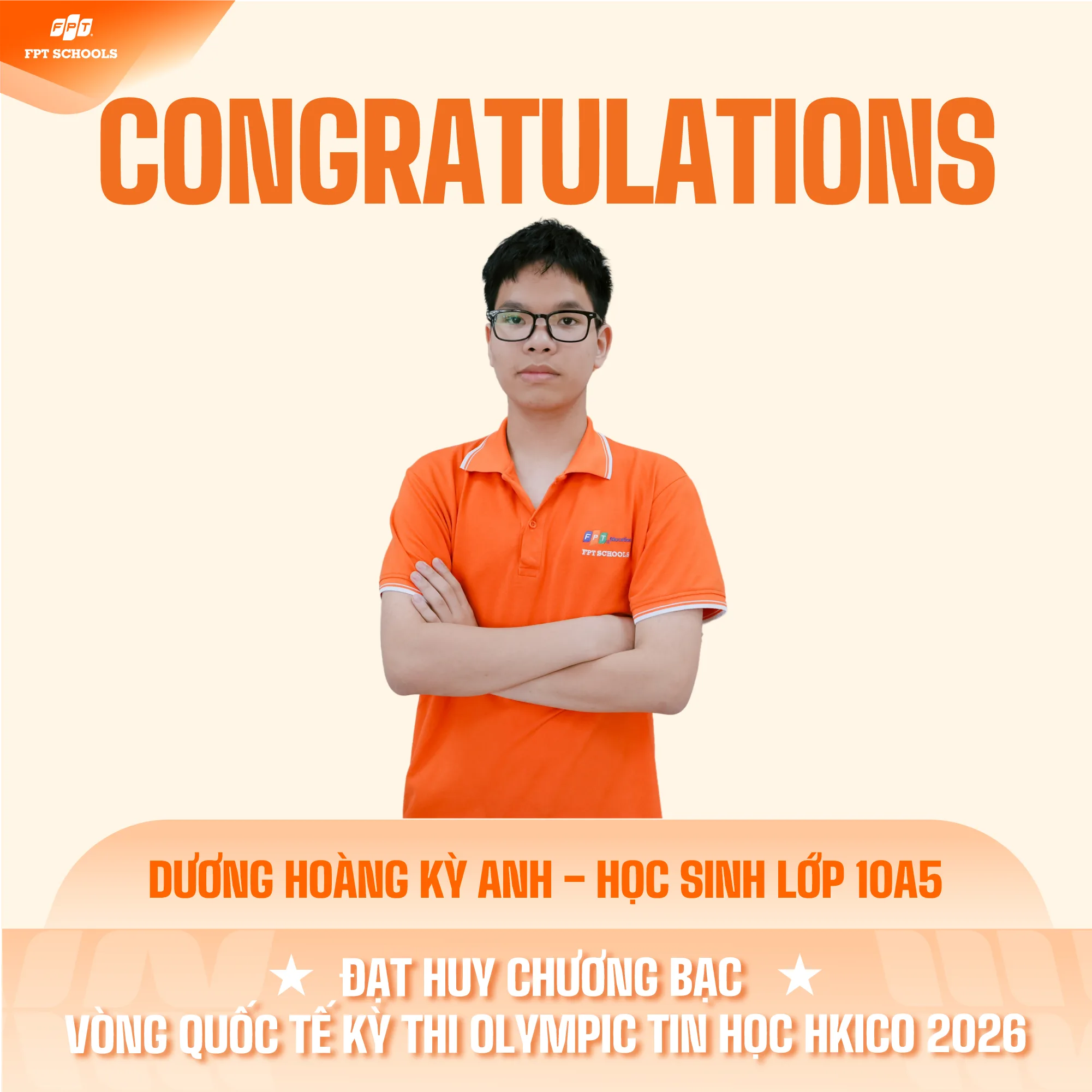VINH DANH NHỮNG “TÀI NĂNG TRẺ” TẠI CHUNG KẾT KỲ THI OLYMPIC TIN HỌC QUỐC TẾ HKICO 2026. | FPT Schools