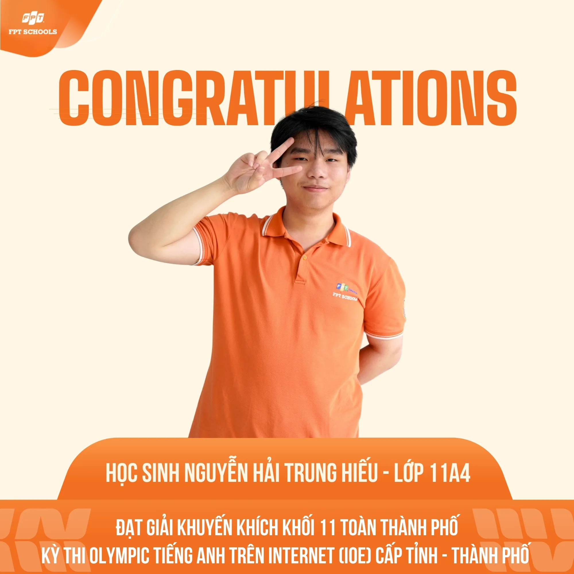 FPT School Hải Phòng “bội thu” với 21 giải thưởng tại Kỳ thi IOE cấp Tỉnh - Thành phố - FPT Education 21 học sinh FPT School Hải Phòng xuất sắc ghi danh tại Kỳ thi IOE cấp Tỉnh - Thành phố