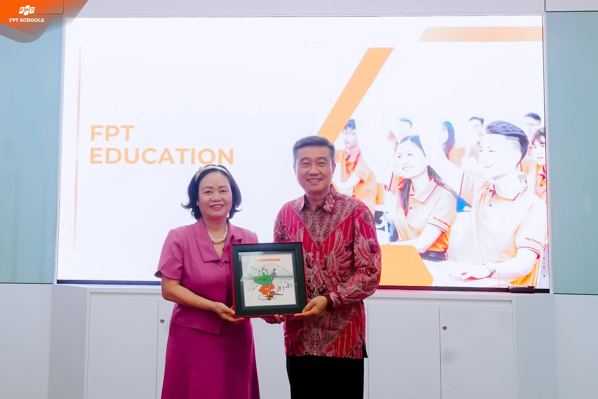 TRƯỜNG THPT FPT HÀ NỘI MỞ RỘNG CƠ HỘI KẾT NỐI GIÁO DỤC CÙNG ĐẠI HỌC PRESIDENT - INDONESIA. | FPT Schools