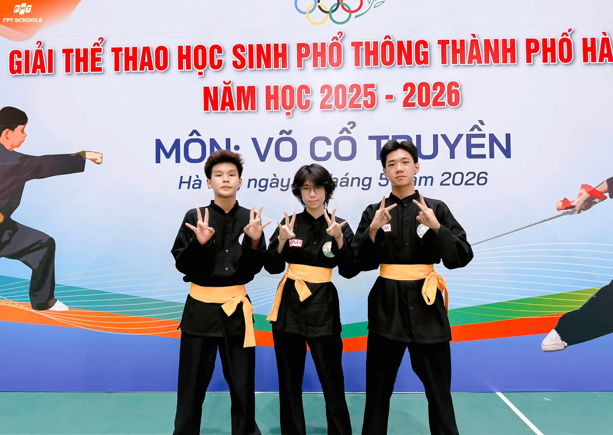 ĐỘI TUYỂN TRƯỜNG THPT FPT HÀ NỘI CHINH PHỤC SÀN ĐẤU VÕ THUẬT TẠI GIẢI THỂ THAO HỌC SINH PHỔ THÔNG THÀNH PHỐ HÀ NỘI NĂM HỌC 2025–2026 | FPT Schools