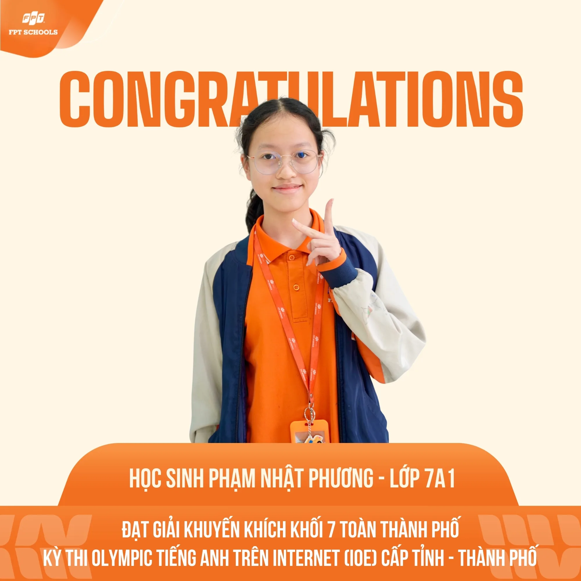 FPT School Hải Phòng “bội thu” với 21 giải thưởng tại Kỳ thi IOE cấp Tỉnh - Thành phố - FPT Education FPT School Hải Phòng mang về 21 giải thưởng tại Kỳ thi IOE cấp Tỉnh - Thành phố